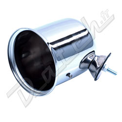 SUPPORT/PORTE COMPTE-TOURS/JAUGE 80mm (CHROME)
