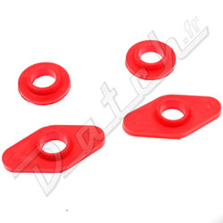 SUBFRAME FRONT POLY TOP WASHER KIT (SET 4)