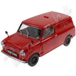 MINIATURE MINI (1/12eme) MORRIS VAN ROYAL MAIL (ROUGE) SUN STAR