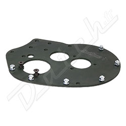 ALLOY TIMING COVER "SWIFTUNE" BACKPLATE (BLACK)