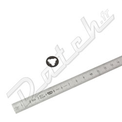 CLIP DOUBLE DE CABLE 5/7mm
