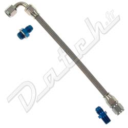 OIL FILTER HEAD TO BLOCK BRAIDED FLEXIBLE HOSE