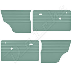GARNITURE INTERIEURE MINI (VERT CLAIR) PORTE + ARR 1969-2000