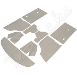  PACK GARNITURES INTERIEURES MINI (BEIGE CLAIR)  1973-2000 (8 COTES)