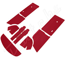 TRIM INTERIOR KIT MK3 RED