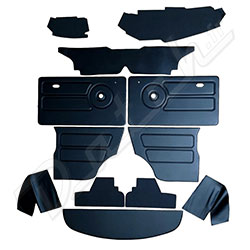 PACK GARNITURES INTERIEURES MINI  (NOIR)  1973-2000 (CLASSIQUE) CAG