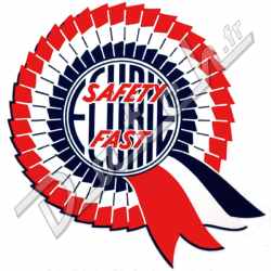 ROSETTE DECALCO "ECURIE SAFETY FAST"