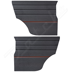 GARNITURE INTERIEURE MINI (NOIR) ARRIERE 1973-2000