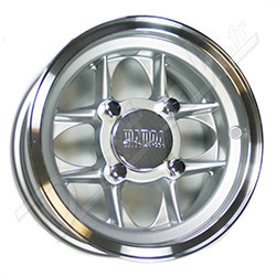 MAMBA WHEEL 5X10 SILVER