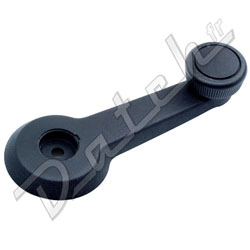 MINI WINDER HANDLE BLACK SPRING LOADED KNOB 1985 ON