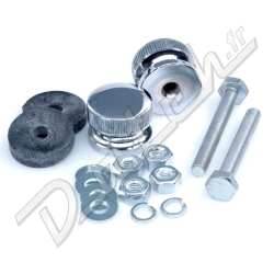 BOUTONS DE CALANDRE CHROME
