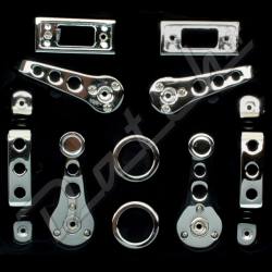KIT D'ACCESSOIRES DE PORTE MINI 1969-2000 (ALU)