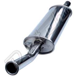 SILENCIEUX MINI "RC40" SORTIE CENTRALE (INOX)