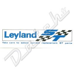 LEYLAND ST ROCKER LABEL