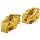 BRAKE CALIPER ALLOY KAD 4 POT DISCS 8.4" (SOLID)