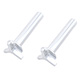 ECROUS PAPILLON (FILTRE A AIR) MINI HS4/HIF38 (BOITIER PLASTIQUE) ALU