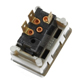 INTERRUPTEUR RECTANGULAIRE (ESSUIE-GLACE) 2P (CHROME) MINI