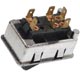INTERRUPTEUR RECTANGULAIRE 23x43 (WARNING) MINI (CHROME)