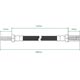  DURITE/FLEXIBLE D'EMBRAYAGE (CAOUTCHOUC) MINI 1959-1982 (PRE VERTO)