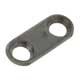 PLAQUE DE GUIDE DE SERRURE/MECANISME DE PORTE MINI 1959-1969 (INOX)