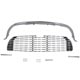 CALANDRE MINI 1959-1967 ( 9 LAMES) WAVY OUVERTURE EXTERIEUR (KIT)