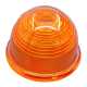 CABOCHON DE FEU TYPE LUCAS (L594) ORANGE (PLASTIQUE)