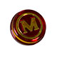 CENTRE DE VOLANT MORRIS "M" (KLAXON)