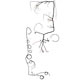 WIRING LOOM 'S'MK1 DYNAMO BRAIDED,FRONT & REAR