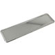 PORTE PLAQUE D'IMMATRICULATION (CONTRE PLAQUE) INOX