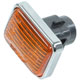 CHROME SURROUND FOR SIDE REPEATER LAMP SINGLE UNIT