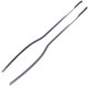BAGUETTE DE MOULURE MINI (AVANT) INOX (LA PAIRE)