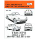 REVUE TECHNIQUE TRIUMPH HERALD - SPITFIRE