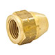 TETE/RACCORD DE DURITE/CANALISATION 0-3/16 (FEMELLE) M10 LAITON