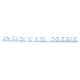 BADGE/SCRIPT DE MALLE MINI "AUSTIN MINI" (CHROME)