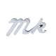 BADGE/SCRIPT DE MALLE MINI "mk"