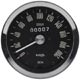 COMPTEUR DE VITESSE "VEGLIA-BORLETTI" MINI INNOCENTI (200km/h) NOIR (E/S)
