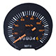 COMPTEUR DE VITESSE SMITHS "SNT3328-30" MINI (MILES) NOIR/ORANGE
