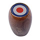 POMMEAU DE LEVIER DE VITESSES MINI BOIS COCARDE/CIBLE