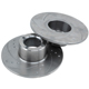 DISQUE DE FREIN MINI 8"4 "RENFORCE" RAINURES (LA PAIRE)