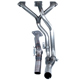 COLLECTEUR D'ECHAPPEMENT MINI CARBURATEUR "LCB" 44mm (RACCORD CATALYSEUR)