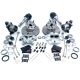KIT DE CONVERSION FREIN MINI DISQUES/ETRIERS 8"4 (4 PISTONS) VENTILES + MOY