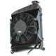VENTILATEUR ELECTRIQUE ADDITIONNEL  (9") MINI 1959-1996 (SUR LE RADIATEUR)