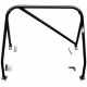 SAFETY DEVICES REAR ROLL CAGE (FIXED DIAGONAL)