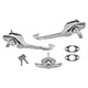 POIGNEE EXTERIEURE MINI (LES 3) 1969-2000 (CHROME) MALLE STYLE RETRO