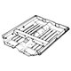 PLANCHER MINI  (ASSEMBLE) BREAK/VAN/PICK-UP 1973-1982 (ORIGINE)