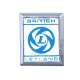 BADGE DE TRIANGLE DE PORTE/AILE "BRITISH LEYLAND" GRIS/BLEU (ADHESIF)