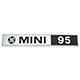 BADGE DE MALLE "MINI 95" LEYLAND (VAN/PICKUP)
