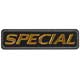 BADGE DE CALANDRE MINI RECTANGLE "SPECIAL"