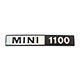 BADGE DE MALLE "MINI 1100"