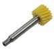 PIGNON DE CABLE DE COMPTEUR MINI 3.2 (16 DENTS) JAUNE